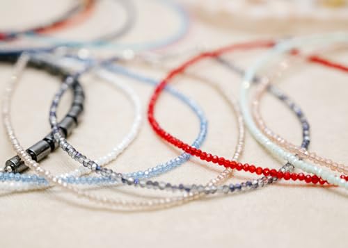 Mixed Craft Beads 1000Pcs/20g Glass Seed Tube Bead Bugle Bead 1.5-4.5mm Small Loose Spacer Beads for DIY Bracelets Necklace Earring Jewelry Making (Champagne) - color: Champagne