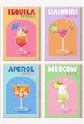 EIBEILI Diamond Art Kits for Adults-4P Wine Cocktail Diamond Painting Kits - color: 4 Pack Cocktail