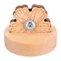 Thread Cutter Tool Flower Shape Wooden