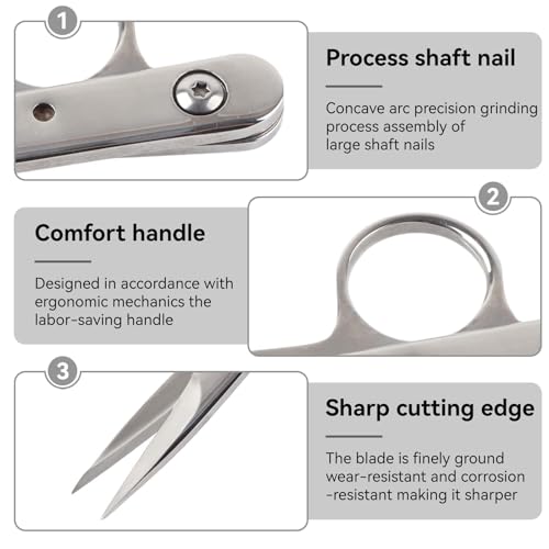 Sewing Scissors Thread Snips, Small Trimming Nipper Clipper Sewing Scissors Yarn Thread Cutter for Snippers for Sewing, Crafting