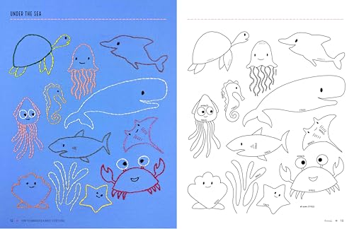 How to Embroider Almost Everything: A Sourcebook of 500+ Modern Motifs + Easy Stitch Tutorials - Learn to Draw with Thread!