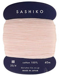 Sashiko Thread Thinner Weight 40m Col. 209 -Misty Rose- Japanese Embroidery & Quilting by Yokota - color: Cherry blossom Light Pink