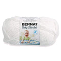 Bernat Baby Blanket Yarn, 3.5oz, Super Bulky 6 Gauge - White - Single Ball Machine Wash & Dry - color: White, size: 1 Pack, style: Baby Blanket