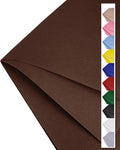 Brown Felt Fabric 72" x 18", Large Stiff Craft Felt Sheet by The Yard - color: Brown, size: 72" X 18" (0.5 Yard)