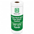 HBI Sticky Wash Away Water Soluble Stabilizer Roll, 15 in x 5 yd - size: 15" x 5 yd