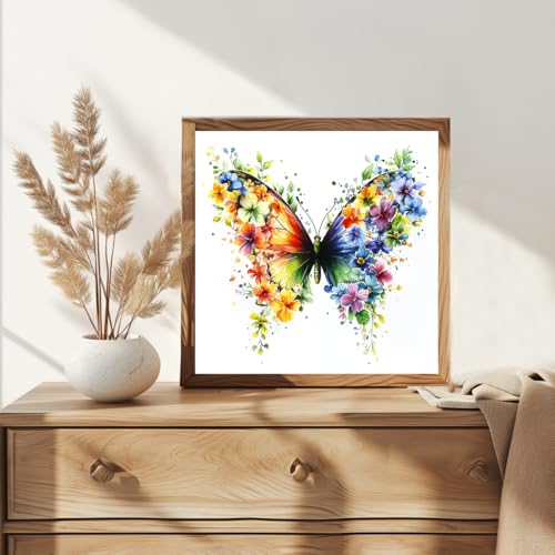 ZuoAnLF Cross Stitch Kits for Adults,14CT Stamped Cross Stitch Kits for Beginner,DIY Needlepoint Embroidery Patterns Kits Embroidery Patterns for Gift Home Wall Decor 12x12 Inch