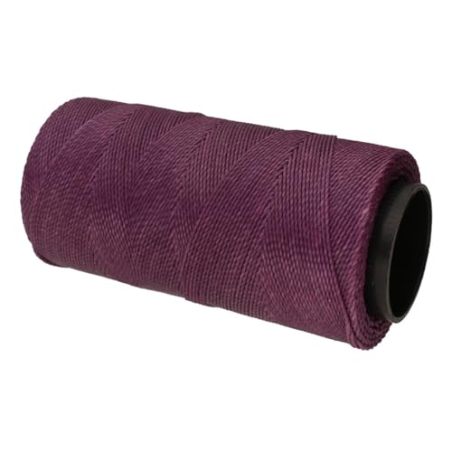 The Beadsmith Knot It Waxed Polyester Cord – Amethyst Color – 0.7mm Diameter – Light Wax, 144 Meters (472 Feet) Per Spool – Make Jewelry, Macrame, Friendship Bracelets and DIY Crafts - color: Amethyst