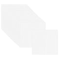 Allazone 30 PCS 7 Count Plastic Mesh Canvas Sheets 5.43 X 5.43 Inch Plastic Canvas Embroidery Crafting Acrylic Yarn Crafting Knit Crochet Projects Make Dividers - color: 30 PCS - Standard