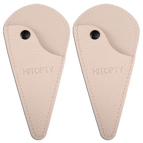Small Sewing Scissors Protective Cover, White, 2-Pack - color: white