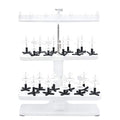 Sew Tech 20 Spool Thread Stand for Embroidery Machine Sewing Quilting Serger Machine, Height Adjustable Cone Thread Holder for Smoother Feed, Large Spool Holder for Brother Singer Babylock Bernina etc