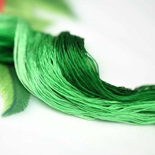 Natural 100% Mulberry Handmade Embroidery Silk Thread Silk Floss (92) - color: 92