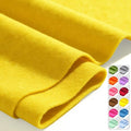 Sunflower 36" X 36" Felt Fabric Sheet - 1.6mm Thickness - color: Sunflower, size: 36" x 36"