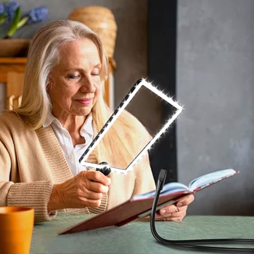 10X Large Rechargeable Magnifying Glass
