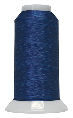 Superior Threads Fantastico 2-Ply 40-Weight High Strength Polyester Embroidery Quilting Sewing Thread - 2,000 Yard Cone (#5121 Way Cool Blue) - color: Way Cool Blue