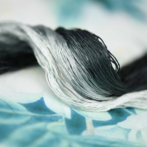 Natural 100% Mulberry Handmade Embroidery Silk Thread Silk Floss (79) - color: 79
