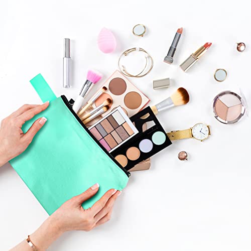 Saintrygo 30 Pcs Canvas Makeup Bags Bulk,9.8 X 5 X 2 Inch,Classic - color: Classic, size: 9.8 x 5 x 2 Inch
