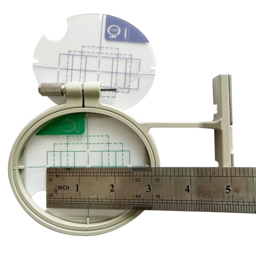 LNKA Small Embroidery Hoops 1"x2.5" for Brother PE800 780D PE700 PC6500 - size: SA442 Small Hoop
