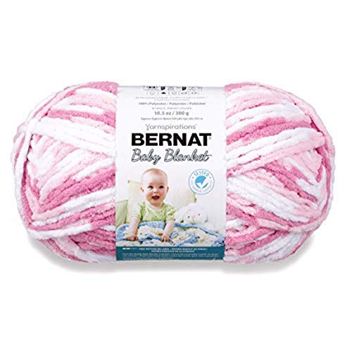 Bernat Baby Blanket Big Ball Pink Dreams - color: Pink Dreams, size: 1 Pack