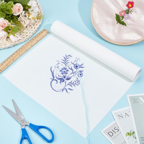BENECREAT 18ct Plastic Cross Stitch Fabric, 39.3×11.9Inch Plastic Mesh Canvas Sheets, Cross Stitch Vinyl Aida Cloth for Craft Embroidery, Knit Crochet Projects and DIY Handicrafts (Pack of 2) - size: 39.37 inches x 11.93 inches (Pack of 2)