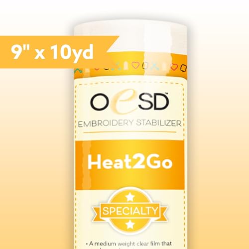 OESD Heat2Go Embroidery Topper 9" x 10 Yd Roll