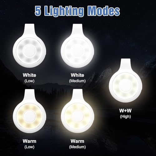 Rechargeable Nurse Lights Clip On for Night Shift, Badge Light - color: O-Black