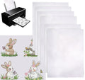 Sticky Water Soluble Embroidery Stabilizer Paper Stabilizer 6 Pcs Stick and Stitch Template Paper wash Away Embroidery Patterns - Allowed for Drawing Printting for Cross Stitch & Needlework