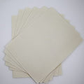 KCS 6 pc of 12" x 18" 14CT Counted Cotton Aida Cloth Cross Stitch Fabric (Cream) - color: Cream