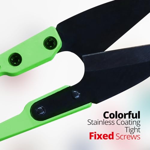 4" Sewing Scissors Set - Carbon Steel Trimming Nipper Yarn Lightweight Thread Cutter - Portable Mini Embroidery Clipper Stitching Snip for DIY, Household Supplies (12Pcs, Multicolor)