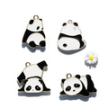 4pcs Needle Minder for Sewing,Magnetic Needle Keeper for Cross Stitch,Cute Panda Cartoon Enamel Pin,Needle Holder for Embroidery,Needlework Storage Accessory, Gift for Cross Stitch Lover（14-Needle）