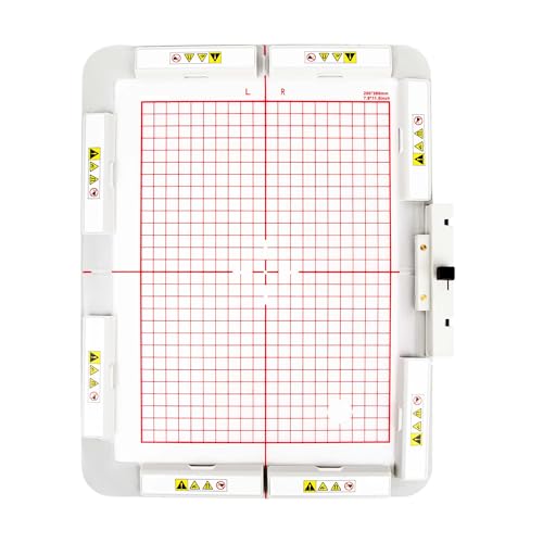 Brewland Magnetic Embroidery Hoop for Janome MC550E MC500E MC450E 7.9x11in - size: 7.9"x11"(200x280mm)-JA809MK