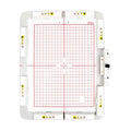 Brewland Magnetic Embroidery Hoop for Janome MC550E MC500E MC450E 7.9x11in - size: 7.9"x11"(200x280mm)-JA809MK