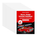 Poolin Printable Water Soluble Stabilizer for Embroidery, 8.5 x 11 Inch - size: 30pcs 8.5”x11”