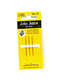 Colonial Needle Gold Tapestry Hand Needles-Size 24 3/Pkg