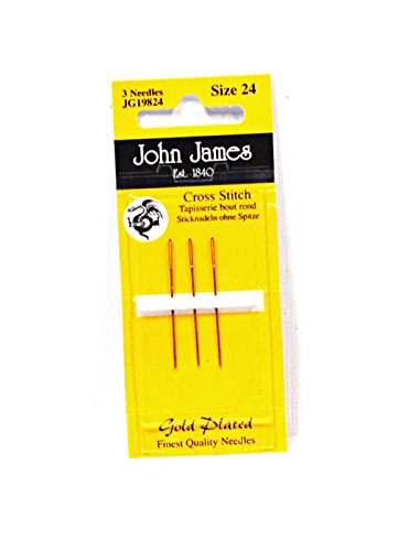 Colonial Needle Gold Tapestry Hand Needles-Size 24 3/Pkg