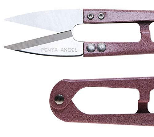 Penta Angel 4.1inch Sewing Scissors Yarn Thread Scissors Mini Small Snips Trimming Nipper - Great for Stitch,DIY Supplies (3PCS, Multicolor)
