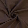 Valentina Textile Inc Solid Chiffon Fabric Polyester Dress Sheer 58/60" Wide by The Yard(5 Yard, Brown) - color: Brown, size: 5 YARD