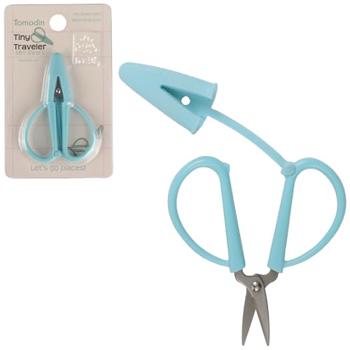 JubileeYarn Tiny Traveler Scissors - Aqua Haze - 1 Unit - color: Aqua Haze, size: 1 Unit