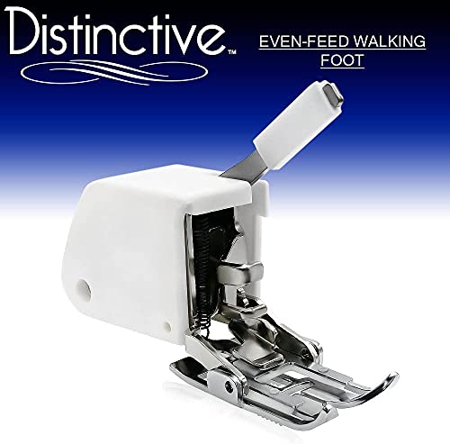 Distinctive 7-Piece Quilting Presser Foot Set with Included Storage Case - size: 7-Piece Quilting Kit