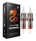 A-minusone 20 Pcs 1005RL Tattoo Cartridge Needles #10 Bugpin Disposable Tattoo Needle Cartridge Round Liner with Membrane for Tattoo Pen - size: 1005RL