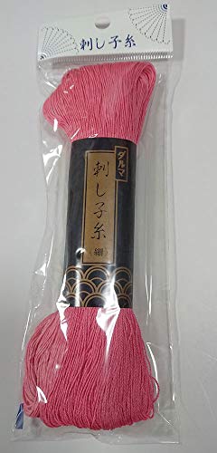 Yokota Sashiko Thread Thin 170 Meters (Japan Import) (Pale Red) - color: Pale Red