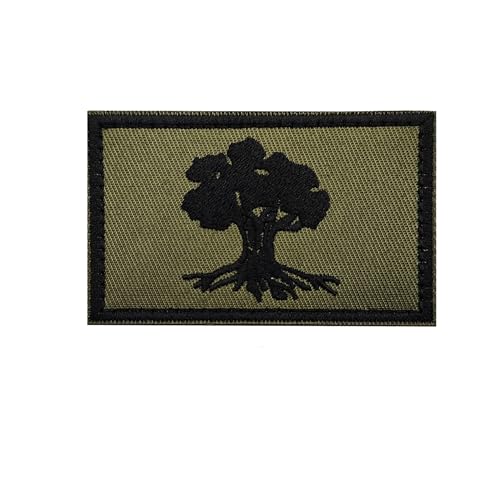 Israel Golan Flag Hook Loop Patch 3.15x1.97 Inch 2 Pack - color: color_a