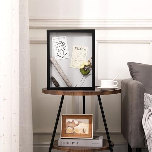 Muzilife 11x14 Shadow Box Wood Picture Frame, Tempered Glass, Black - color: Black, size: 11x14