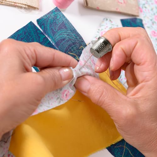 Quluxe 80 Pcs Metal Sewing Quilting Thimbles