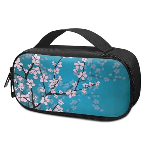 Cherry Blossom Insulin Cooler Travel Case, Diabetic Medicine Carrying Bag Large Capacity Insulated Organizer Medication Cooler Bag for Insulin Pens and Diabetes - color: Cherry Blossom