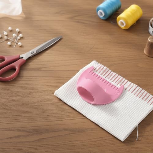 Edge Stit Lock and Sewing Gauge Set, 11pcs 3mm/4mm Hand Sewing Guide Tool for Daily Garment Mending and Precision Quilting Projects with Rulers Seam Ripper