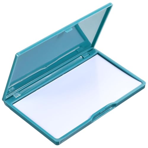 WQAPVHBG Magnetic Needle Case, Plastic and Magnets Sewing Pin Storage Case, 4.4 x 2.7 x 0.5in Pins Holder Case for Sewing, Rectangle Magnetic Needle Box for Storing Needles, Blue