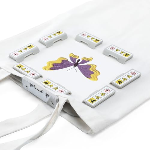 Sew Tech 3pcs Magnetic Embroidery Hoops for Brother, 1x2.5 4x4 4x6.75in Bar - size: 3in1-AMK Set