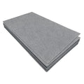 Jtnohx Felt for Crafts, 16 Pcs Felt Fabric, 7"×11.3" Stiff Felt Sheets, Craft Felt Square for Sewing (Grey) - color: Grey