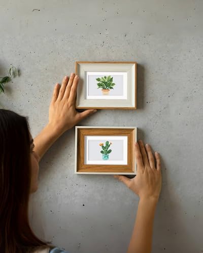 PeakLuv Small Diamond Art Kits Green Plants Mini Diamond Painting Kits - color: Green Plants