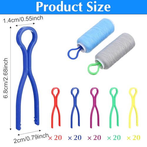 HJZHII 100 PCS Bobbin Holder, Sewing Bobbin Thread Holders
